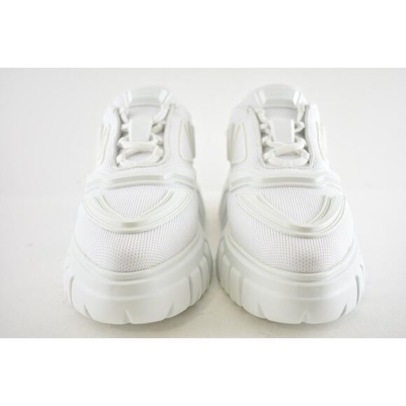 Prada Monolith Evolution Thunder Lug Sole White Platform Flat Low Sneaker 38.5 - Picture 5 of 12